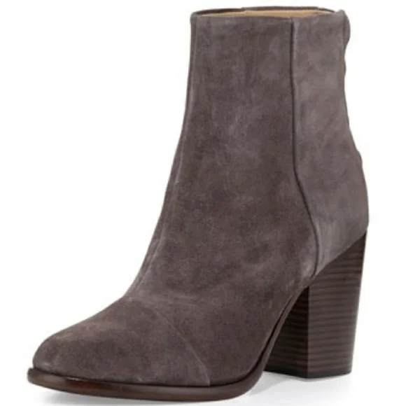 Rag & Bone Ashby Granite Suede Ankle Boot 10 nwt - Picture 3 of 6
